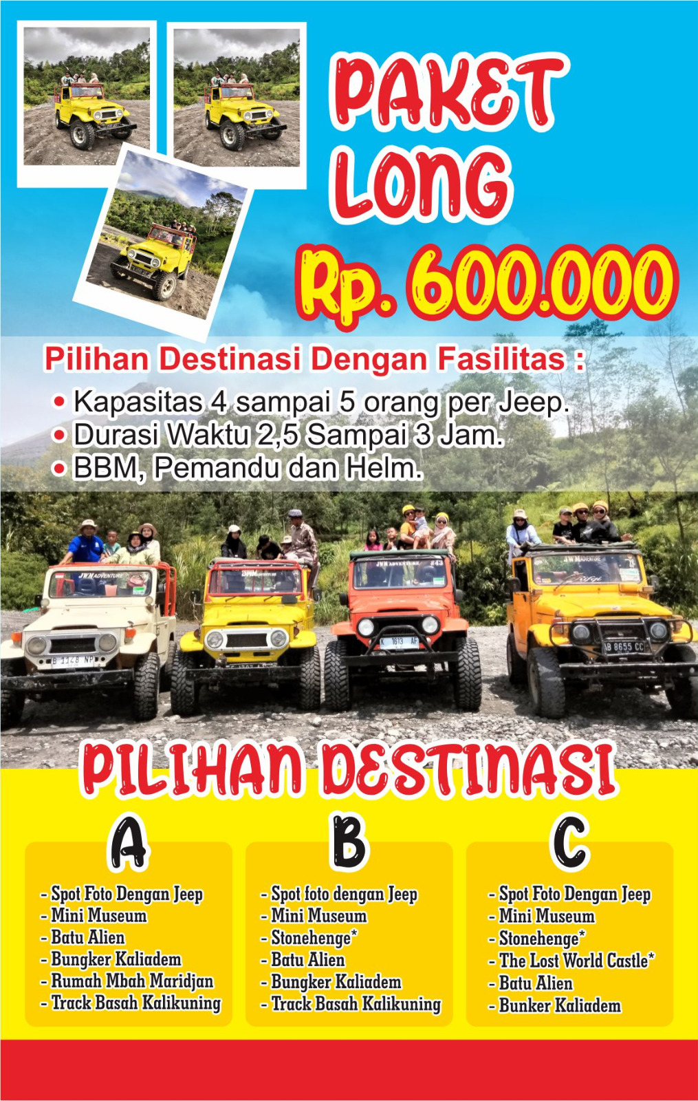 Paket Long JWM